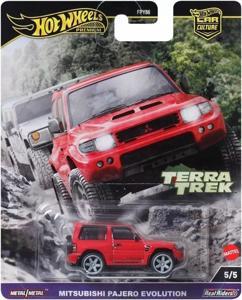 Hot Wheels Premium HRV89 Mitsubushi Pajero Evolution Terra Trek