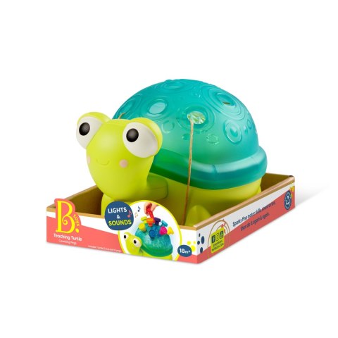 Interaktywny Żółw edukacyjny do nauki liczenia i kolorów B.Toys BX2546Z