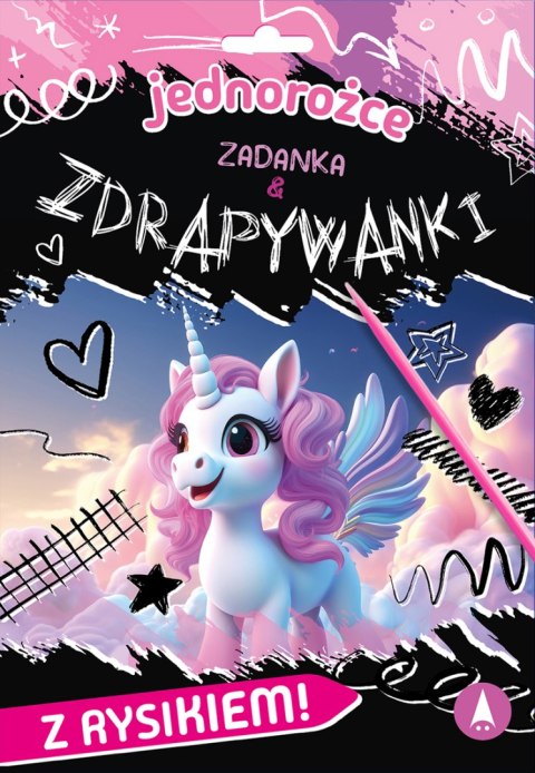 Jednorożce Zadanka i zdrapywanki Skrzat
