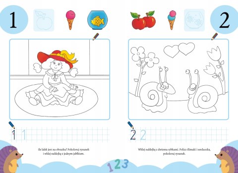 Kaligrafia z uśmiechem Cyferki Skrzat