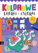 Kolorowe literki i cyferki Aksjomat 60 Naklejek
