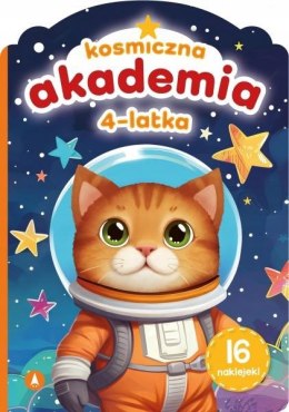 Kosmiczna Akademia 4-latka Skrzat 16 Naklejek Zadania