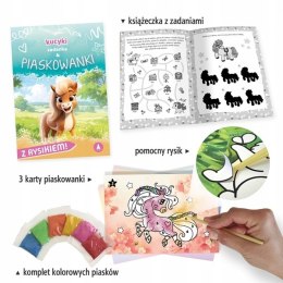 Kucyki Zadanka i piaskowanki Skrzat