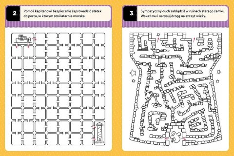 Labirynty Łamigłówki przedszkolaka od 5 lat Aksjomat