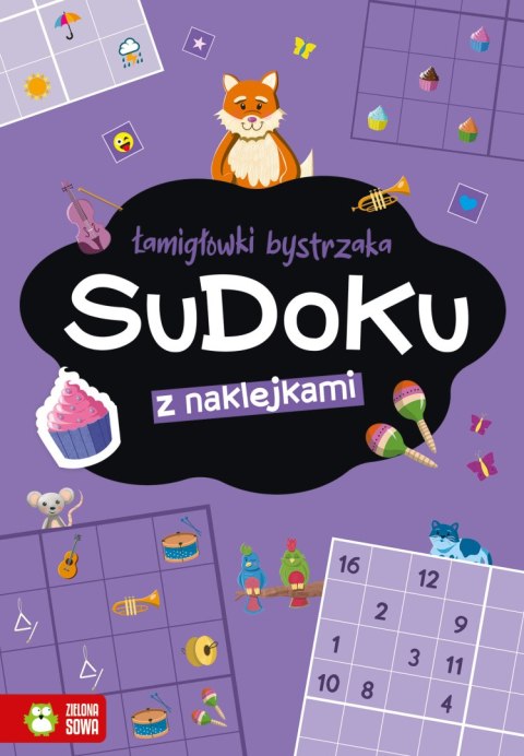 Łamigłówki bystrzaka Sudoku Zielona Sowa