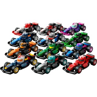 Lego 71049 Kolekcjonerskie Bolid samochody wyścigowe F1 Formuła 1