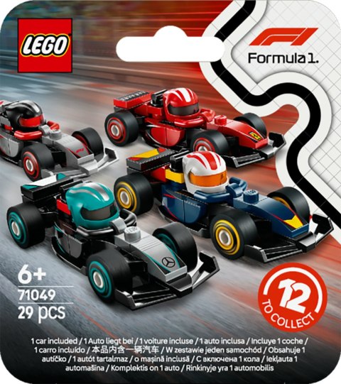 Lego 71049 Kolekcjonerskie Bolid samochody wyścigowe F1 Formuła 1