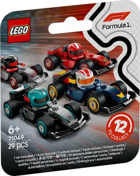 Lego 71049 Kolekcjonerskie Bolid samochody wyścigowe F1 Formuła 1