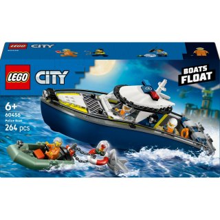 Lego City 60456 Miasto Pościg łodzią policyjną Policja