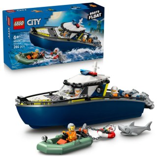 Lego City 60456 Miasto Pościg łodzią policyjną Policja