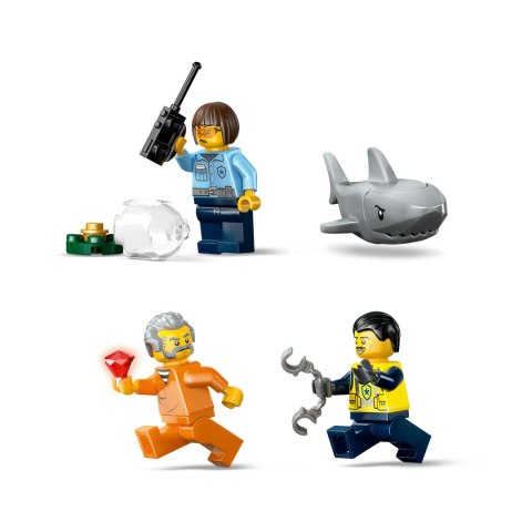 Lego City 60456 Miasto Pościg łodzią policyjną Policja