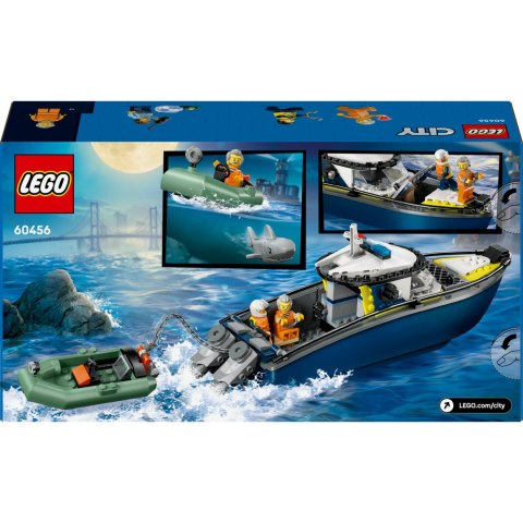 Lego City 60456 Miasto Pościg łodzią policyjną Policja