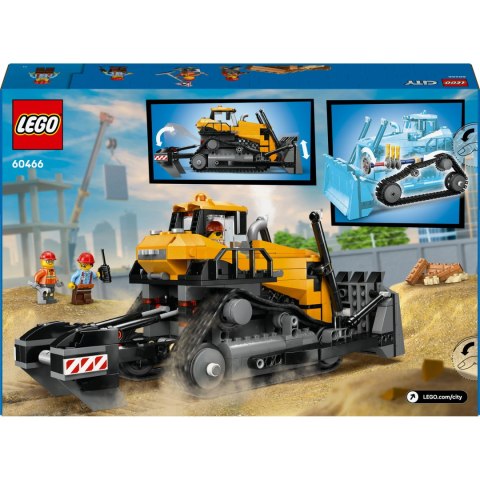 Lego City 60466 Miasto Żółty spychacz