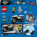 Lego City Miasto 60455 Pościg na motocyklu policyjnym Policja