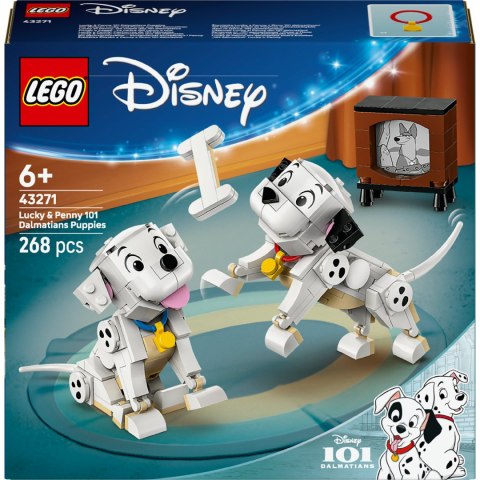 Lego Disney 43271 Szczeniaki Szczęściarz i Groszka 101 dalmatyńczyków
