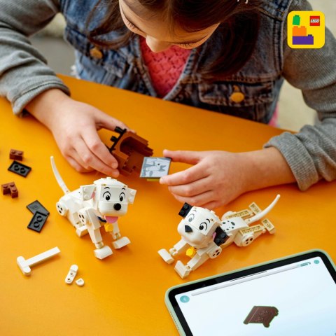 Lego Disney 43271 Szczeniaki Szczęściarz i Groszka 101 dalmatyńczyków