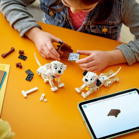 Lego Disney 43271 Szczeniaki Szczęściarz i Groszka 101 dalmatyńczyków