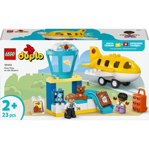Lego Duplo 10443 Pierwszy raz na lotnisku Lotnisko Samolot