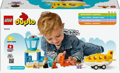 Lego Duplo 10443 Pierwszy raz na lotnisku Lotnisko Samolot