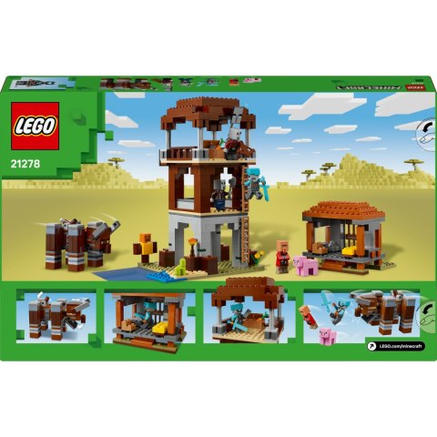Lego Minecraft 21278 Baza Maruderów i Niszczyciel