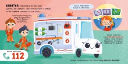 Maszyny i pojazdy Karetka Zielona Sowa Książeczka dla Maluszka