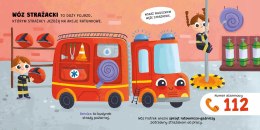 Maszyny i pojazdy Wóz Strażacki Zielona Sowa Książeczka dla Maluszka