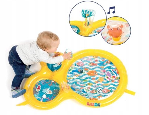 Mata wodna dla niemowląt sensoryczna 10m+ Ludi