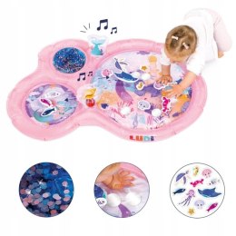 Mata wodna dla niemowląt wersja Maxi różowa Ludi