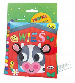 Mięciutko Wieś z szeleszczącą okładką Miękka Książeczka Sensoryczna