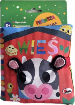 Mięciutko Wieś z szeleszczącą okładką Miękka Książeczka Sensoryczna