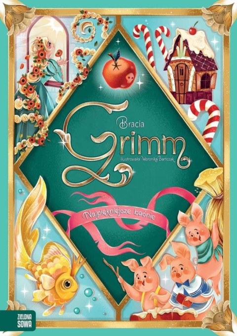 Najpiękniejsze baśnie Bracia Grimm Jakub Grimm, Wilhelm Grimm Zielona Sowa