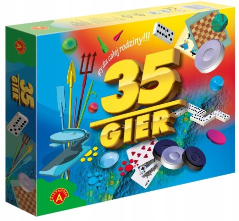 OUTLET 35 Gier Gry Planszowe Alexander Zestaw Gier