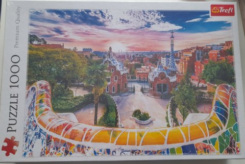 OUTLET Puzzle 1000 Zachód słońca Barcelona 10711 Trefl