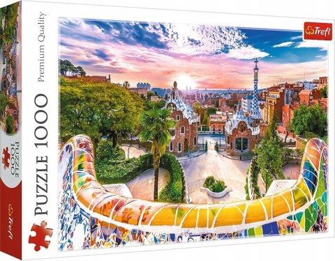 OUTLET Puzzle 1000 Zachód słońca Barcelona 10711 Trefl