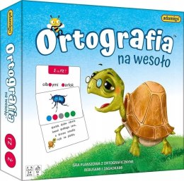 Ortografia na wesoło Adamigo Ortograficzna gra planszowa