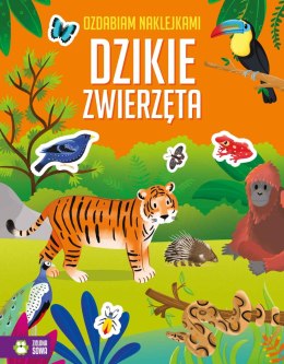 Ozdabiam naklejkami Dzikie zwierzęta Zielona Sowa