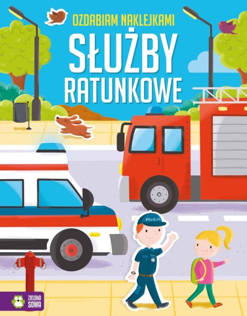 Ozdabiam naklejkami Służby ratunkowe Zielona Sowa Naklejki