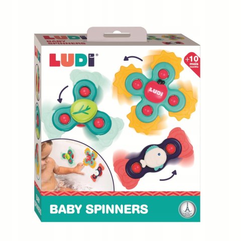 Spinnery sensoryczne z przyssawkami Ludi