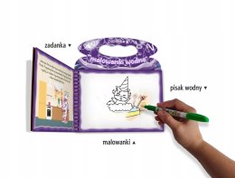 Zadanka i malowanki wodne z pisakiem wodnym Jednorożce Skrzat