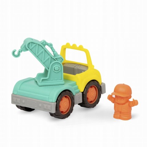 Zestaw 3 Samochodów Budowlanych z Kierowcami B.Toys BT1062Z