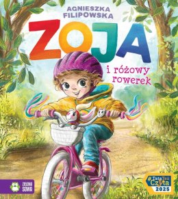 Zoja i różowy rowerek Agnieszka Filipowska Zielona Sowa