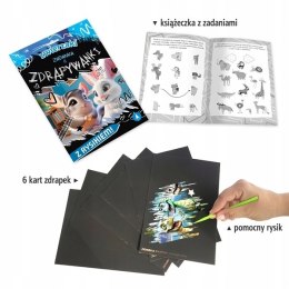 Zwierzaki Zadanka i zdrapywanki Skrzat