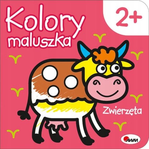 Zwierzęta Kolory maluszka Malowanka Kolorowanka