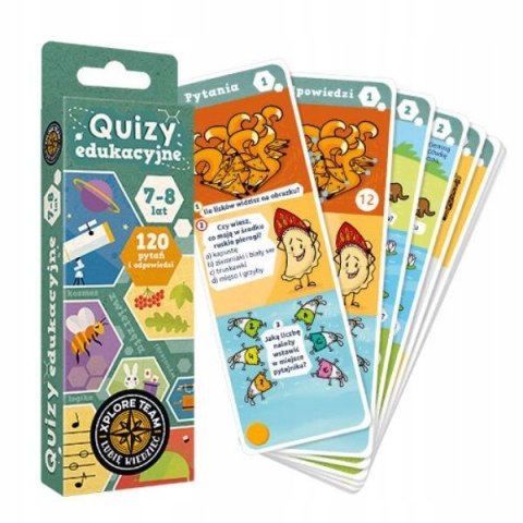 Xplore Team Quizy dla dzieci 7-8 lat Czu czu