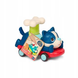 Autko Zwierzak z Napędem (push&go) Piesek Granatowy B.Toys PawMobiles