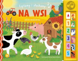 Czytamy i słuchamy Na wsi Aneta Grabowska Skrzat Opowiadania Wieś Farma