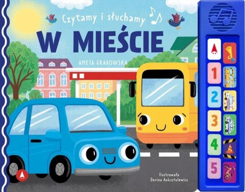 Czytamy i słuchamy W mieście Aneta Grabowska Skrzat Opowiadania Dźwiękowa