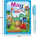 Dinozaury Magiczna Kolorowanka z Pisakiem Wodnym Skrzat Dinusie