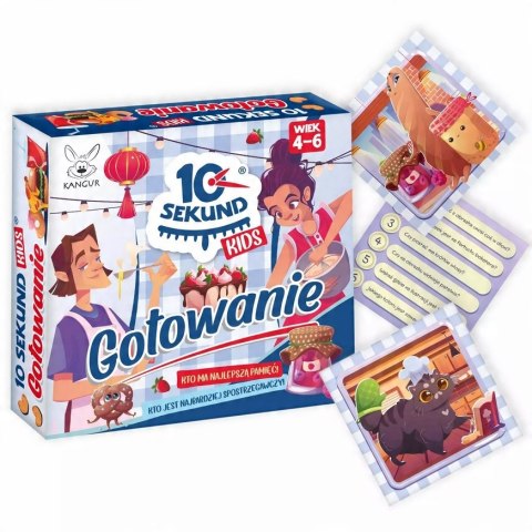 Gra planszowa 10 Sekund Kids Gotowanie Kangur