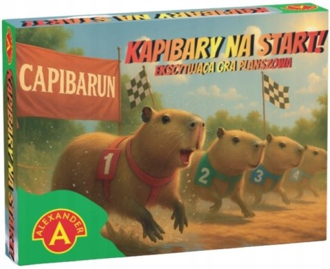 Gra planszowa Kapibary na start Alexander